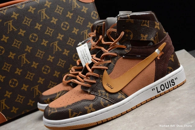 Kicked Out Shoe Store x AJ1 Air OW AQ0818-158 Jordan Off-Louis 1 0707
